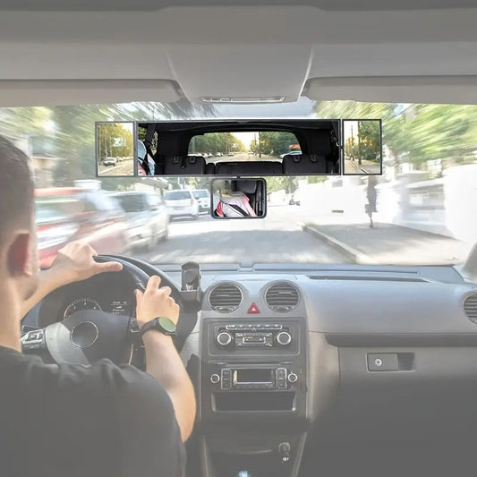 Retrovisor multifuncional, ajustable y plegable