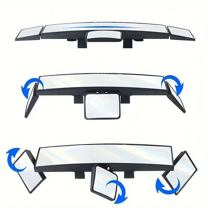 Retrovisor multifuncional, ajustable y plegable