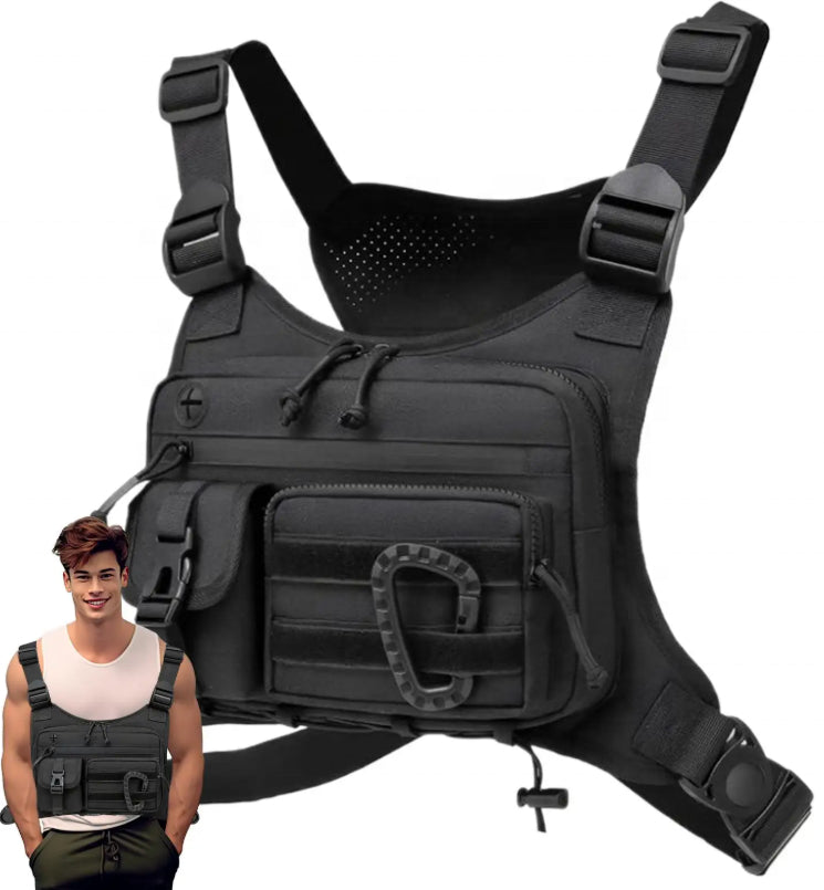 Bolso de pecho ajustable para exteriores