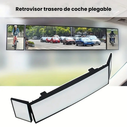 Retrovisor multifuncional, ajustable y plegable