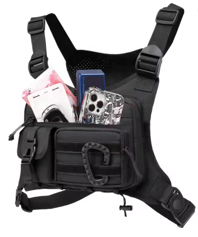 Bolso de pecho ajustable para exteriores